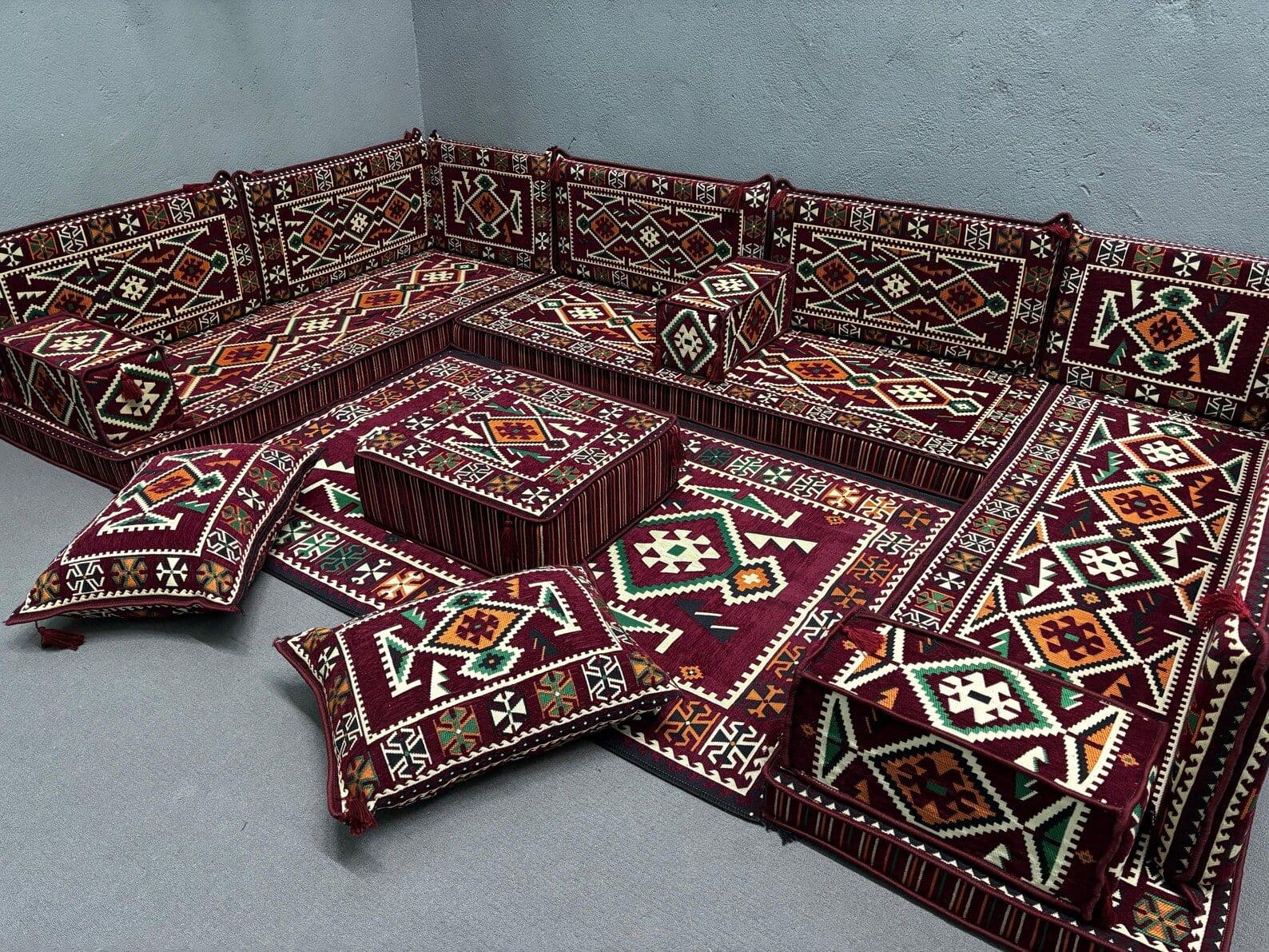 مجلس جاهز على شكل U-لون غرونا 1
