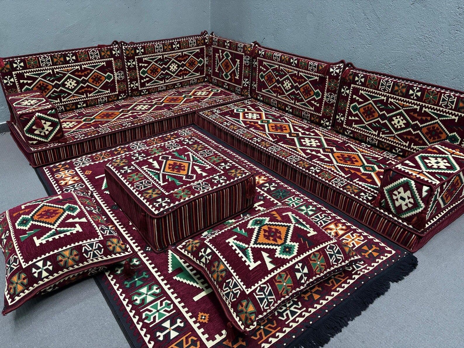 مجلس جاهز على شكل U-لون غرونا 2