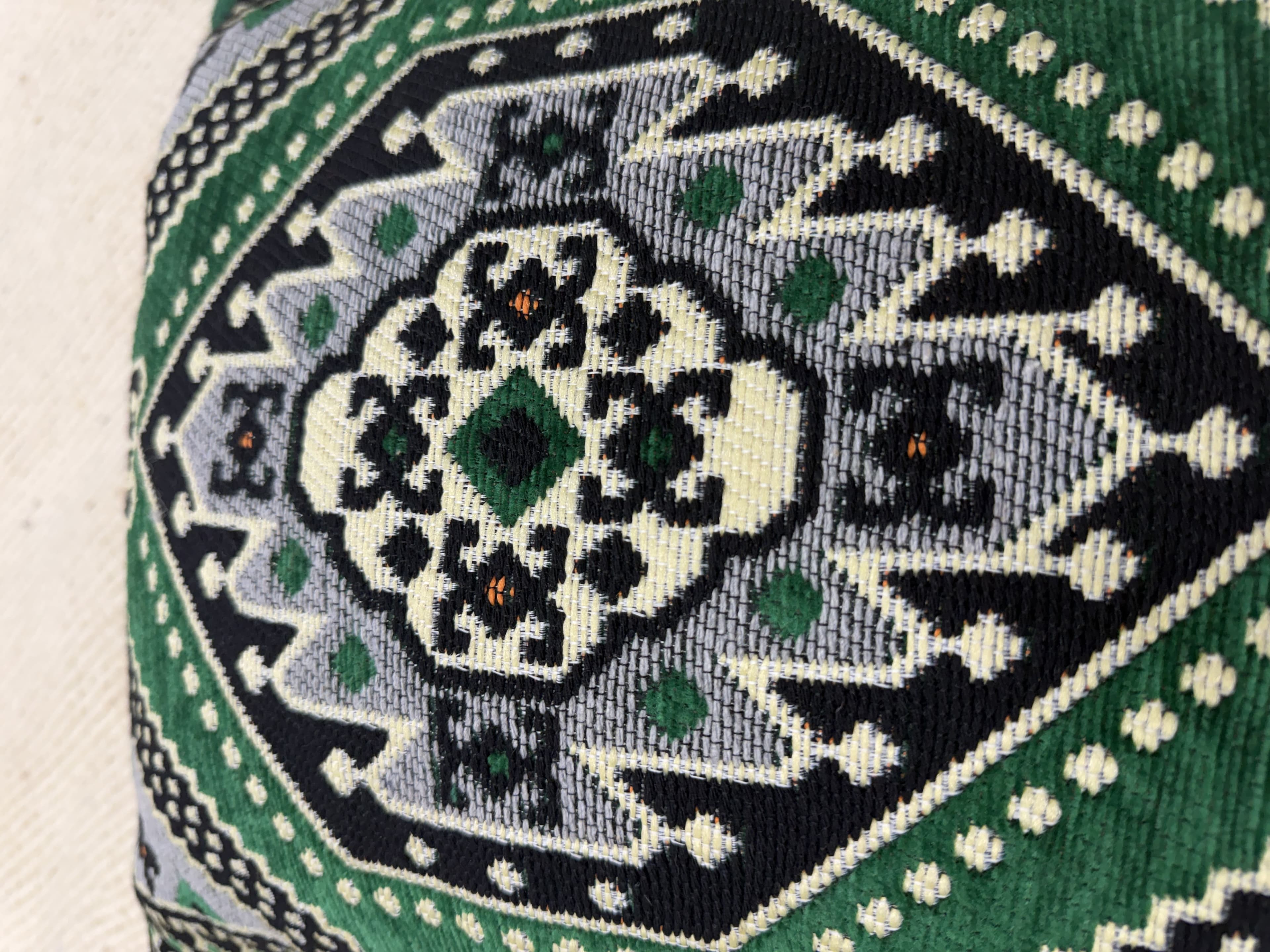 وسادة تقليدية باللون أخضر-40*40cm 4