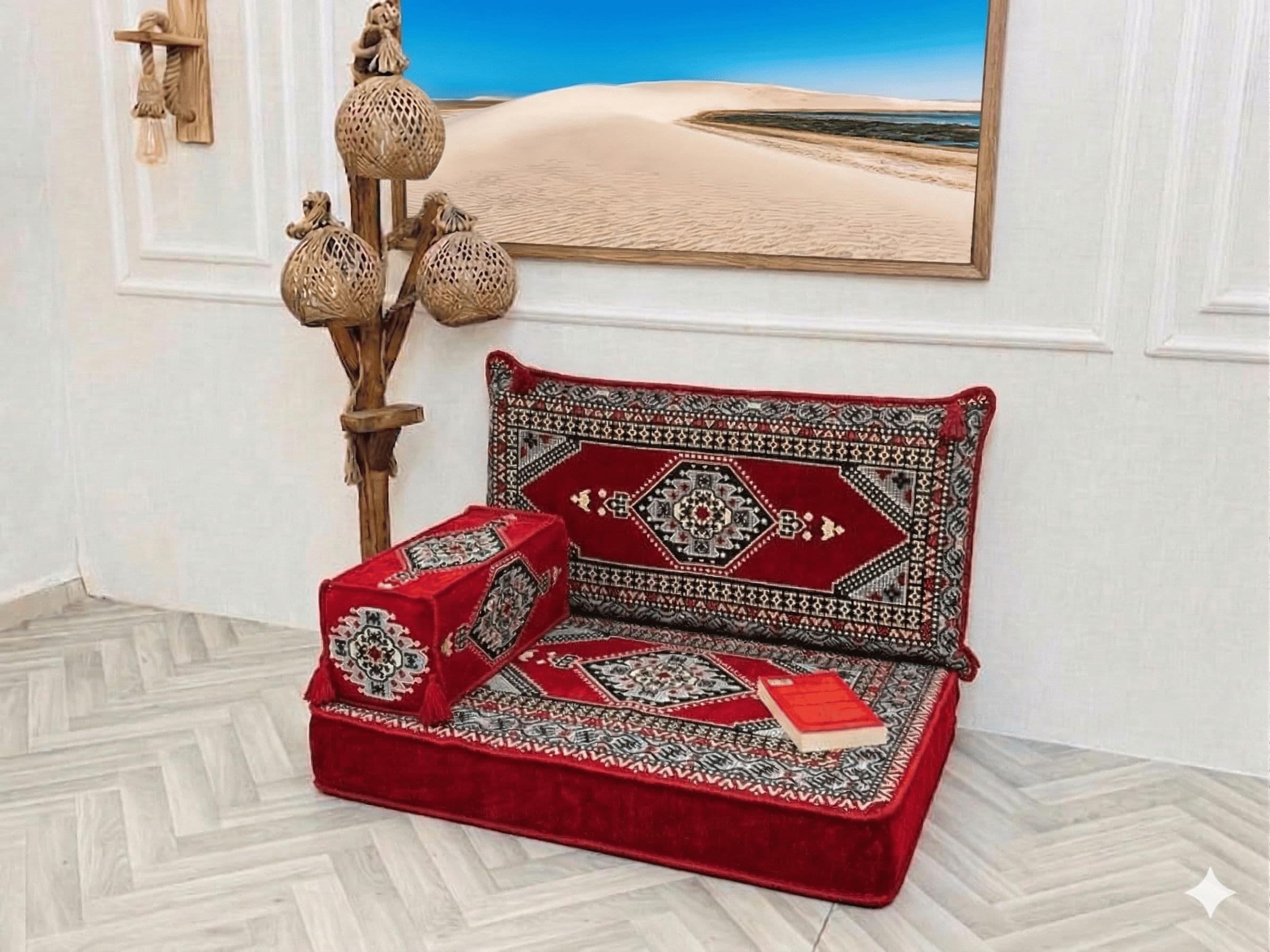 مجلس قراءة تقليدي (95 × 70 × 10 سم) 1